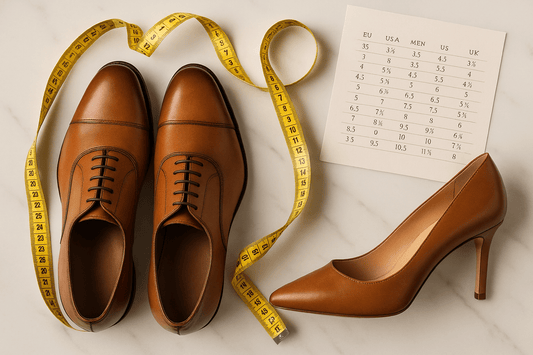 Guide de conversion des tailles de chaussures FR/IT/UK/US - Trouvez votre pointure parfaite