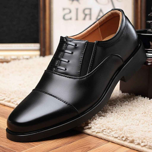 Chaussures Oxford Homme Cuir Noir - Richelieu Formelles Business Élégantes