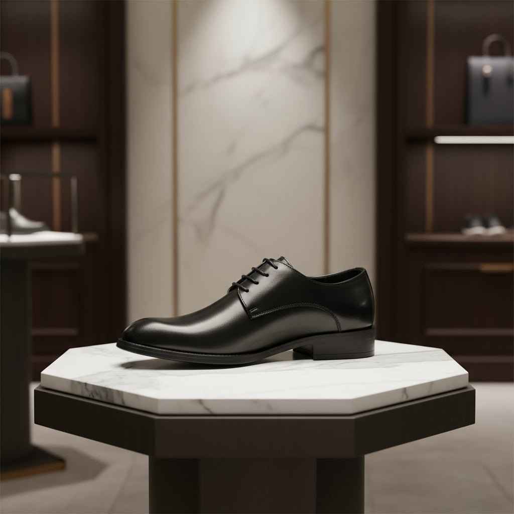 Chaussures Richelieu Cuir Homme - Modèle Rehaussant Style Anglais