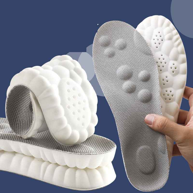 semelle chaussures sport massage 4D confort - Coussin air PU ultra-doux respirant unisexe