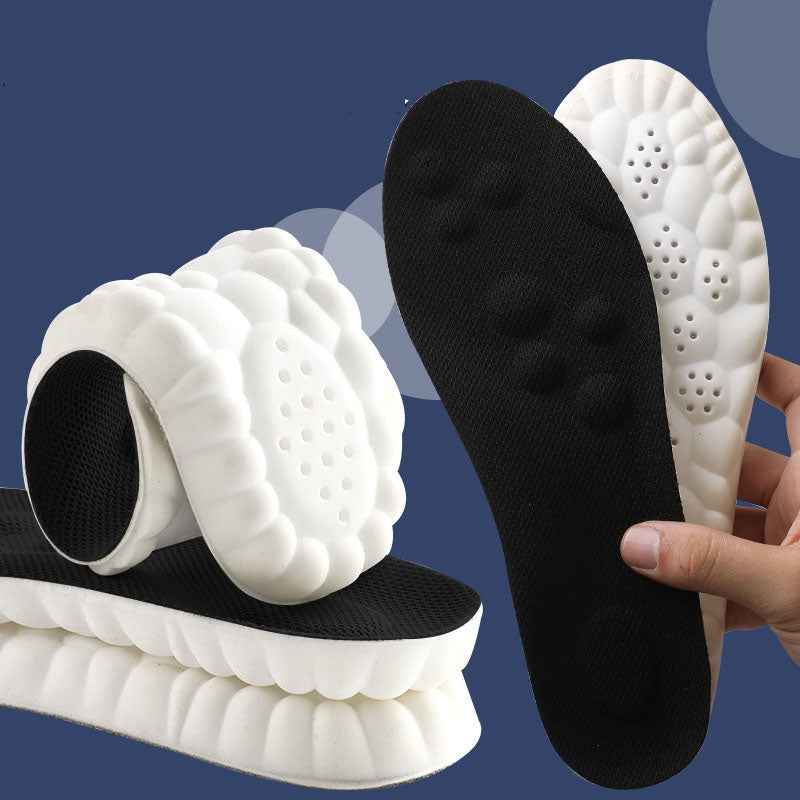 semelle chaussures sport massage 4D confort - Coussin air PU ultra-doux respirant unisexe