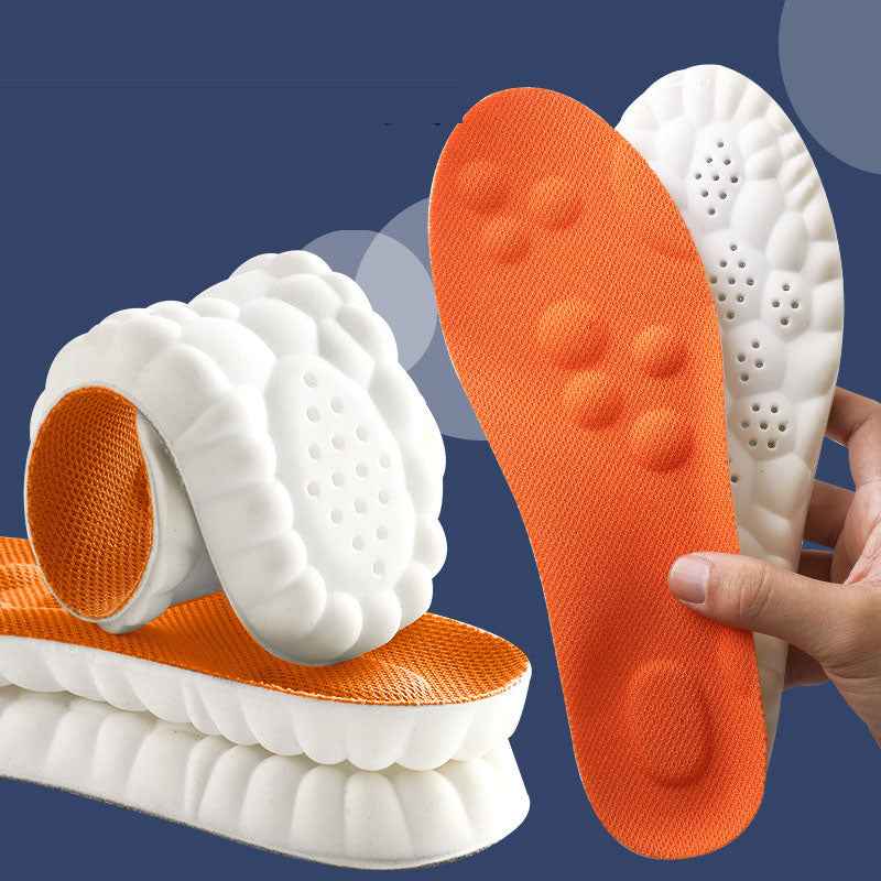semelle chaussures sport massage 4D confort - Coussin air PU ultra-doux respirant unisexe