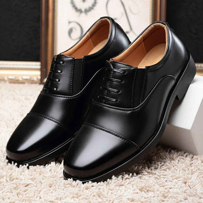 Chaussures Oxford Homme Cuir Noir - Richelieu Formelles Business Élégantes
