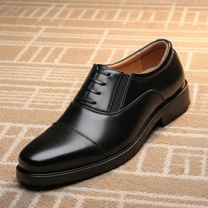 Chaussures Oxford Homme Cuir Noir - Richelieu Formelles Business Élégantes