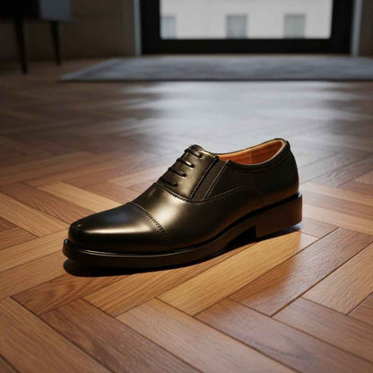 Chaussures Oxford Homme Cuir Noir - Richelieu Formelles Business Élégantes