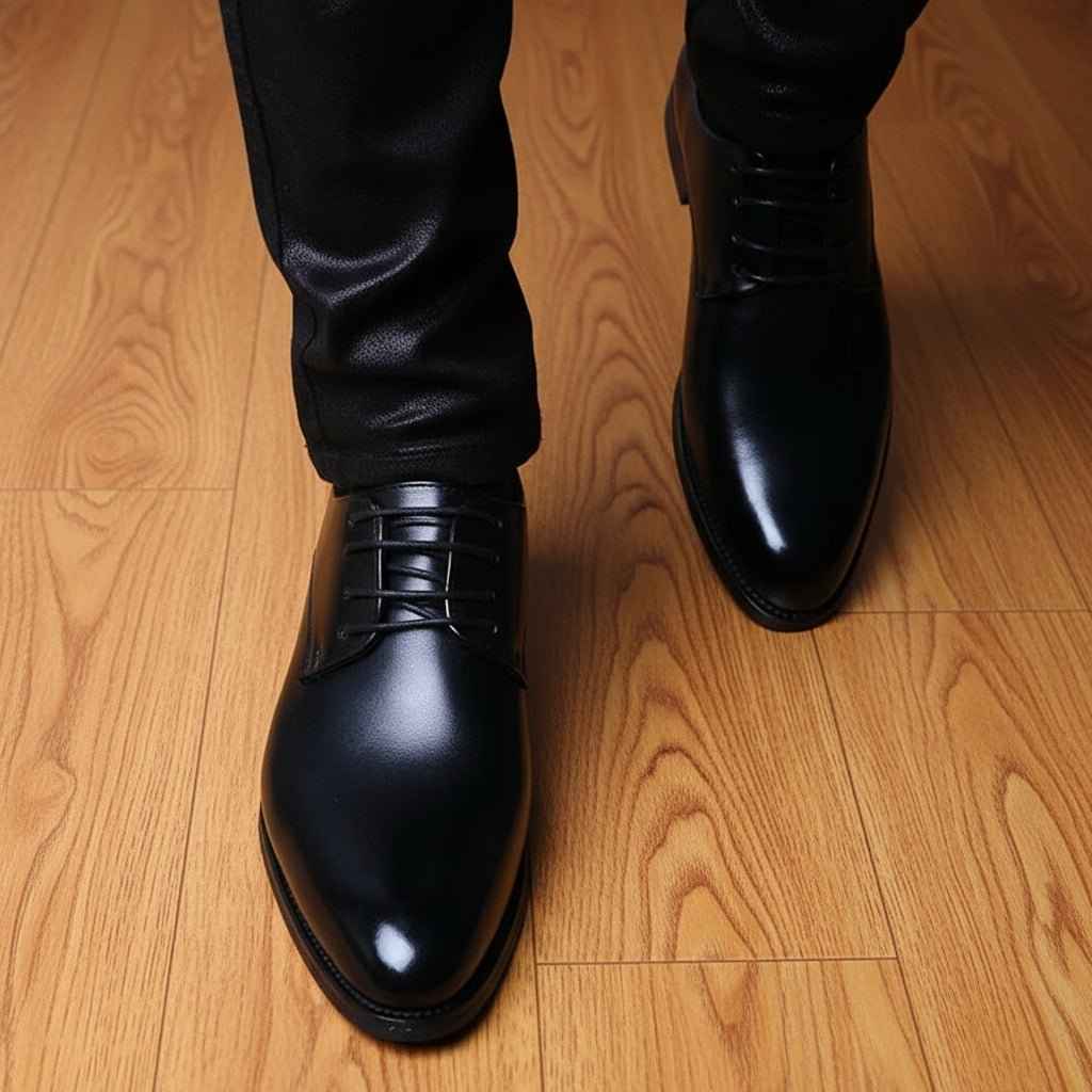 Chaussures Richelieu Cuir Homme - Modèle Rehaussant Style Anglais