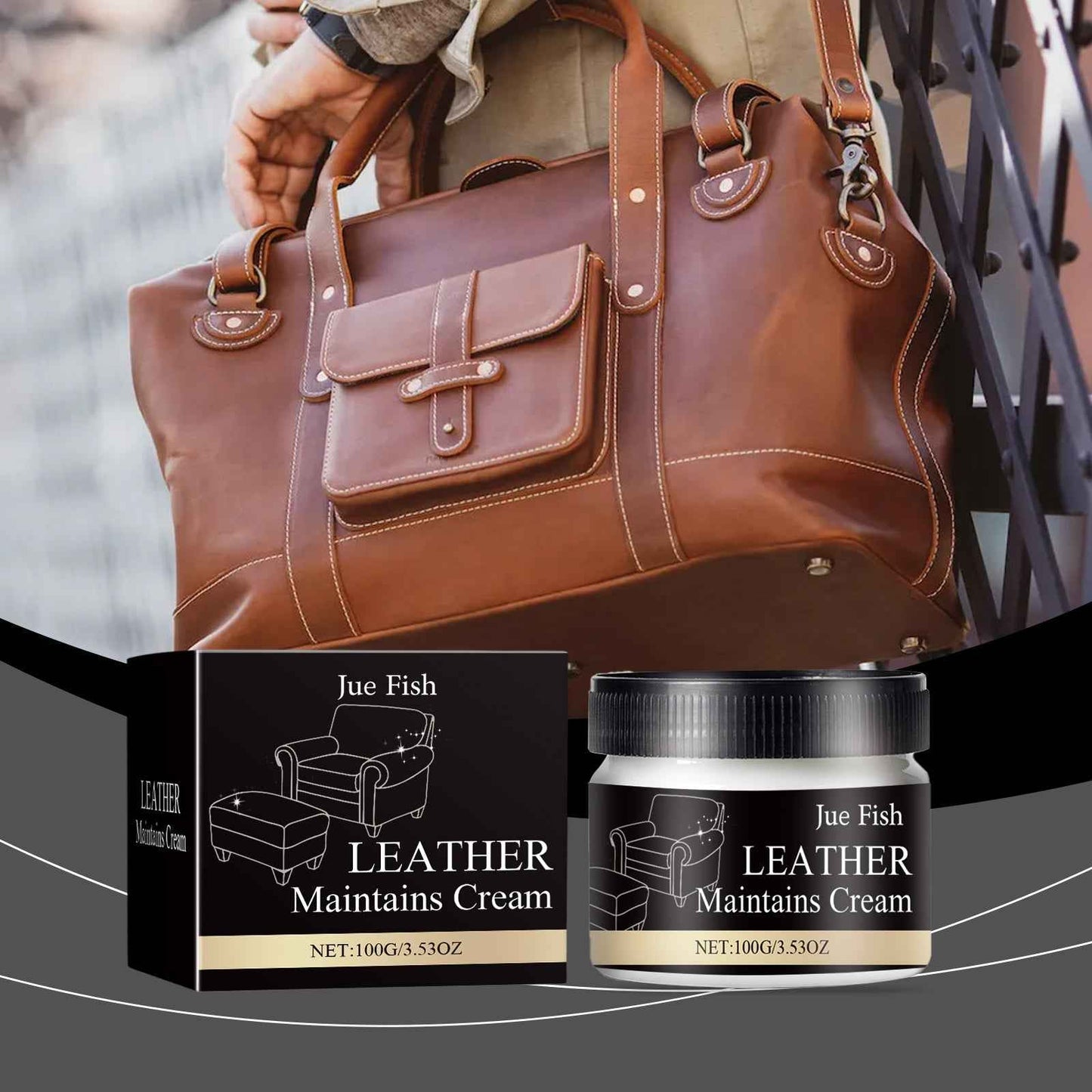 Crème Réparation Entretien Cuir - Soin Restauration Chaussures