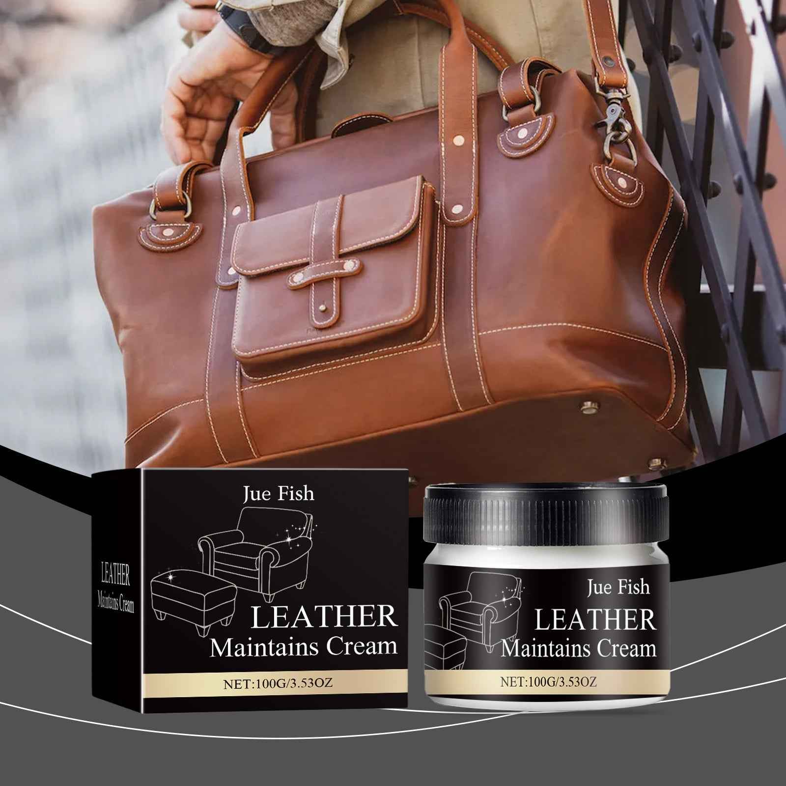 Crème Réparation Entretien Cuir - Soin Restauration Chaussures