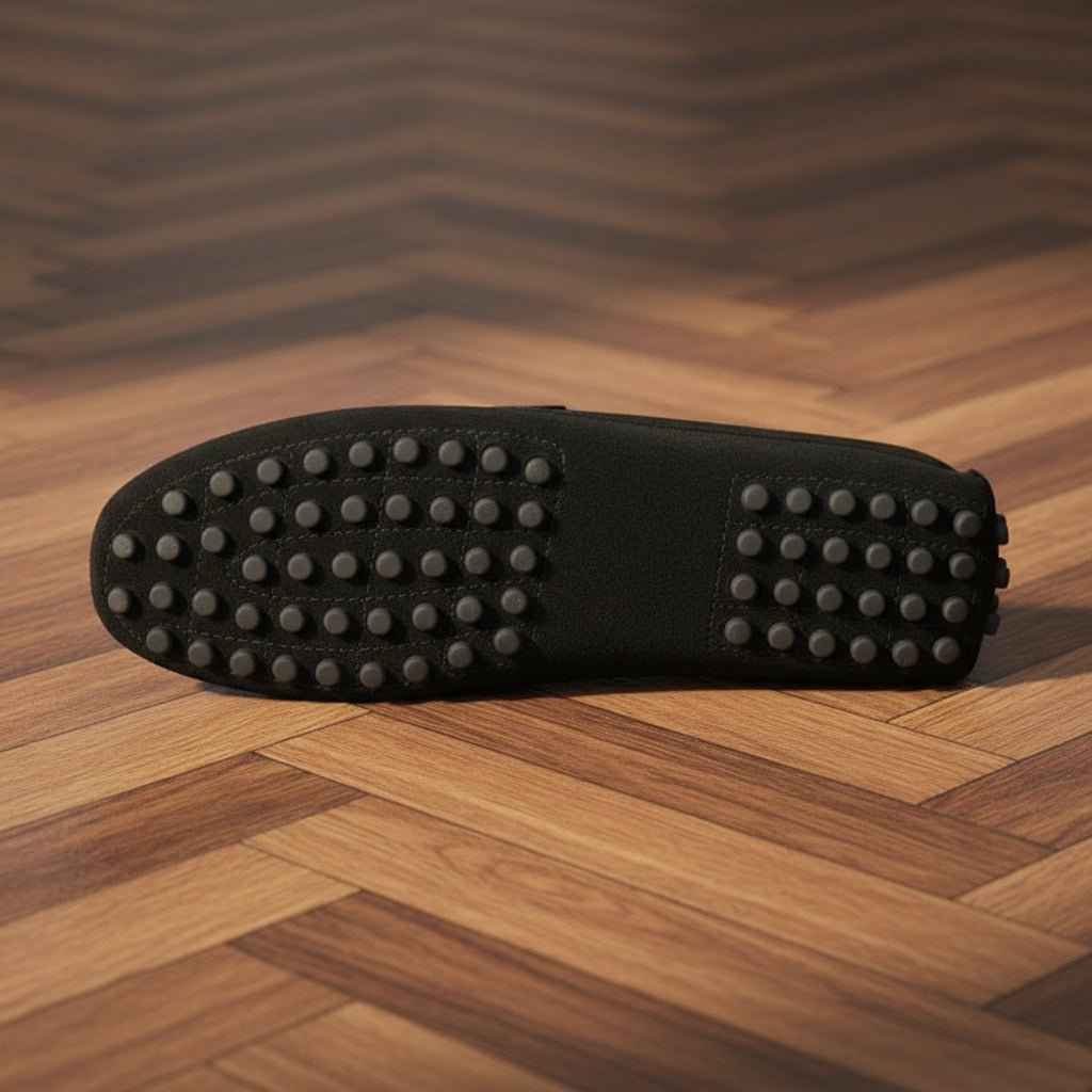 Mocassins Cuir Homme Grandes Tailles - Souples et Respirantes