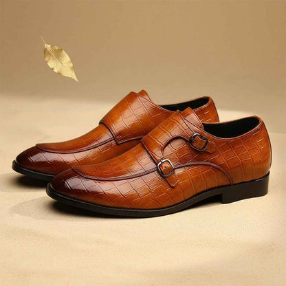 Mocassins Homme Cuir Crocodile - élégance pour vos soirées et affaires