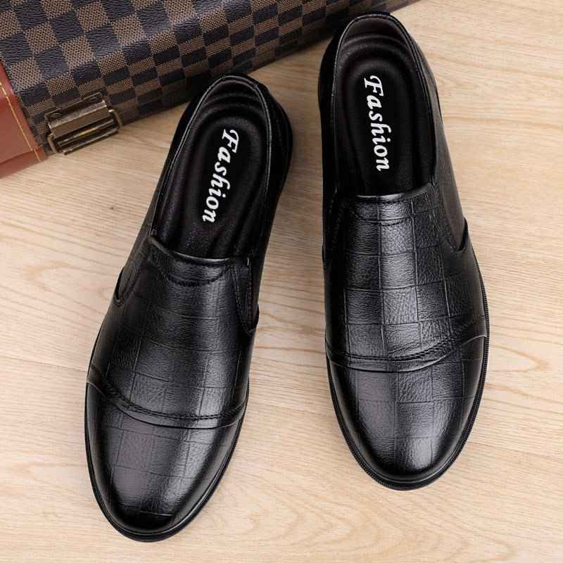 Mocassins Homme Cuir Véritable - Chaussures Casual Confort - Plate