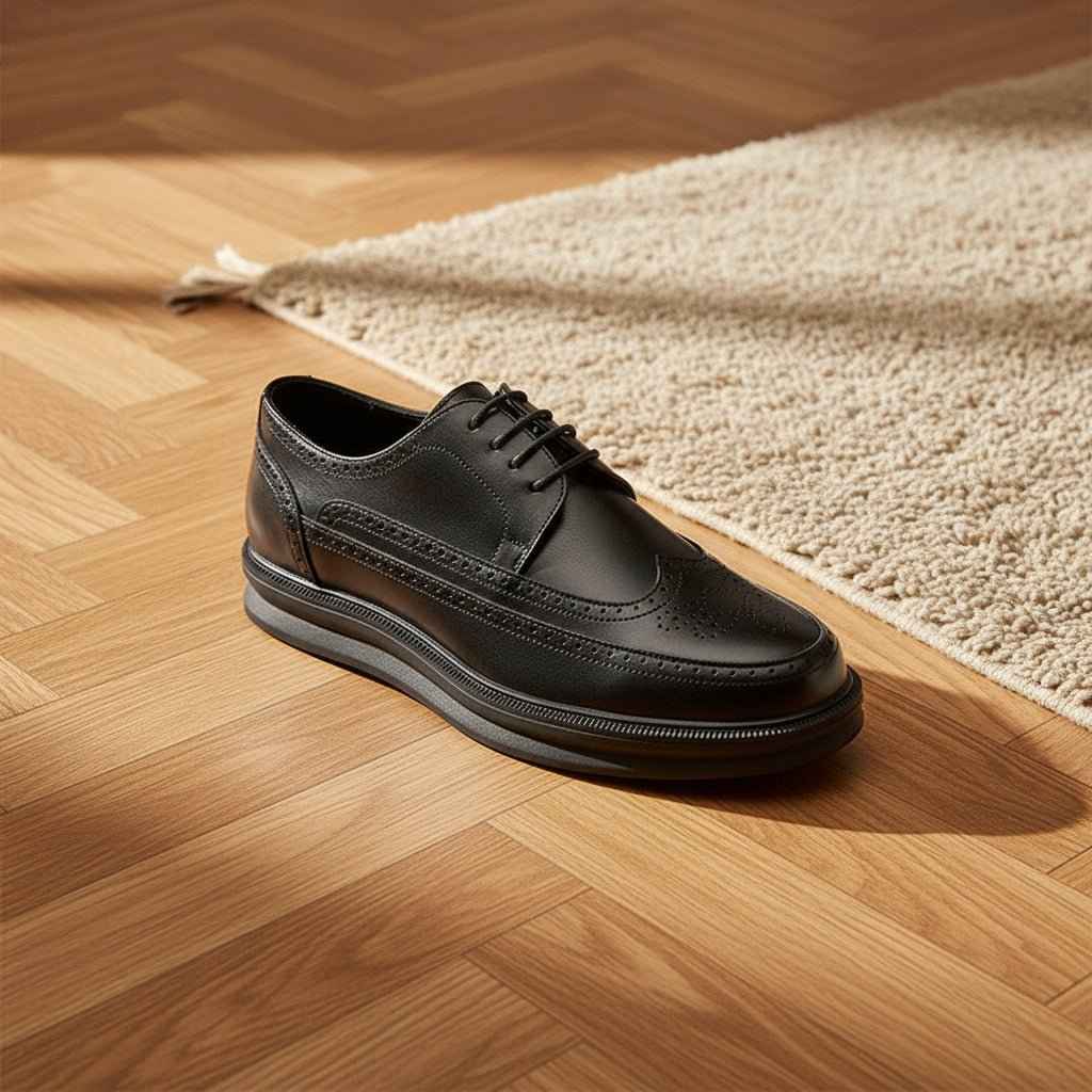 Oxford Brogue Homme Cuir - Chaussures  Confort