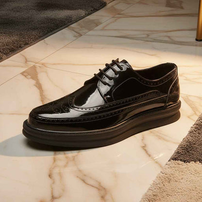 Oxford Brogue Homme Cuir - Chaussures  Confort