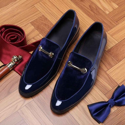 Oxford Homme Cuir Verni Luxe - Chaussures  Italien Grandes Tailles