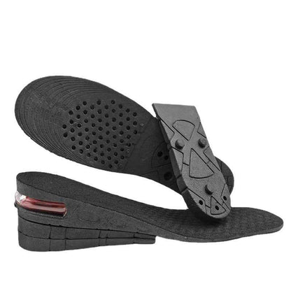 semelle chaussures rehaussante invisible confort - Coussin air augmentation hauteur