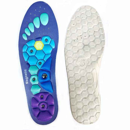 semelle chaussures magnétique massage thérapie - Correction voûte plantaire soutien arche unisexe